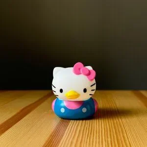 Hello Kitty And Friends 3-Pack Bath Duck Toys - My Melody, Pompompurin & Cinnamoroll Floating Characters